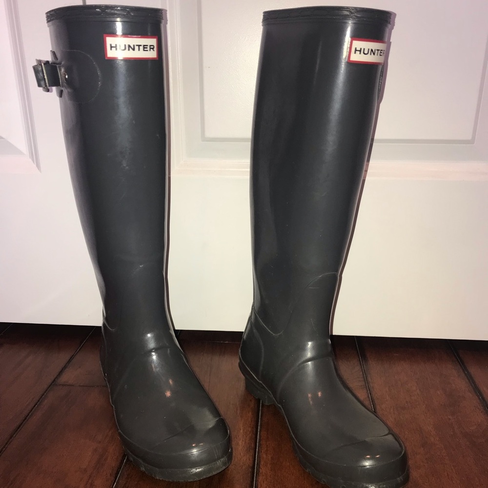 Gray Hunter Rainboots